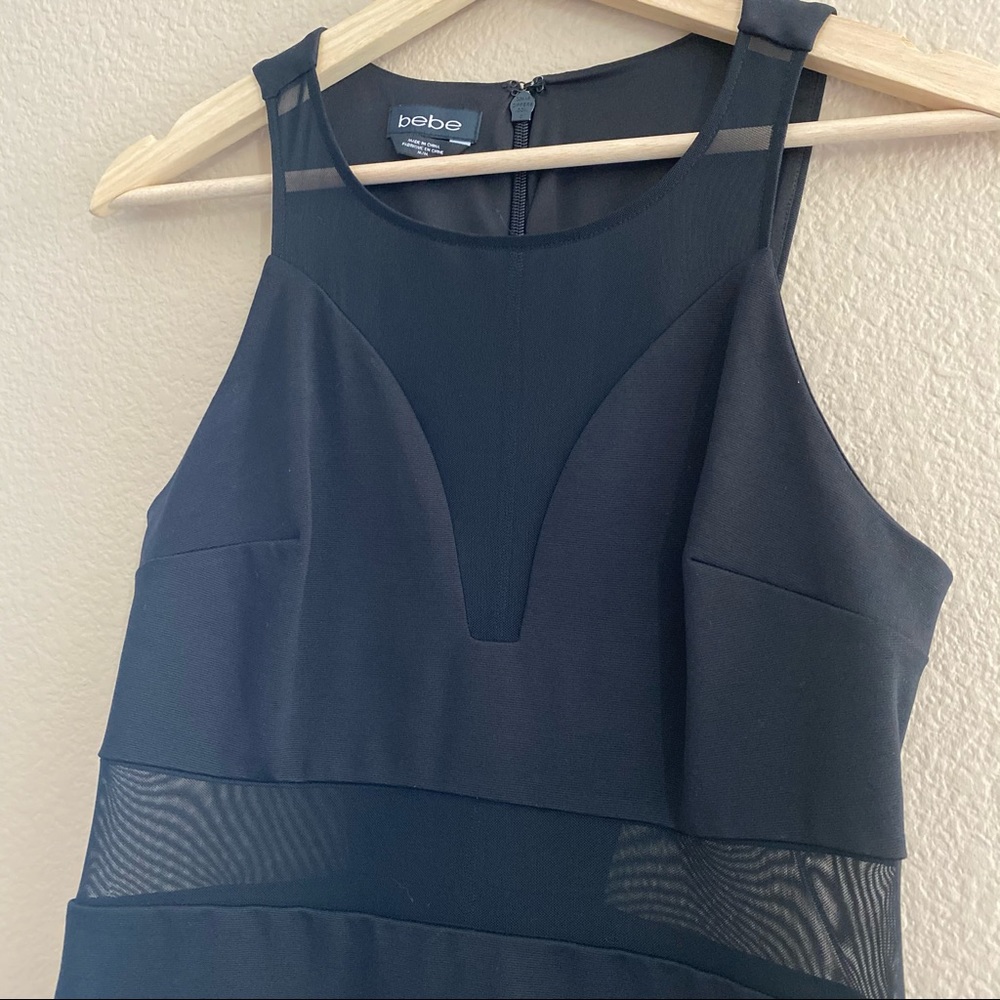 bebe Black Mini Dress - Picture 2 of 8